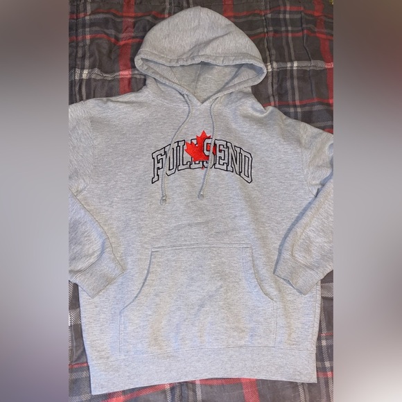 Nelkboys Fullsend Varsity ‘Oh Canada’ Hoodie Size Medium - Picture 2 of 4